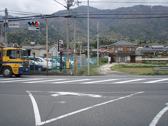 市道近江舞子線施工前